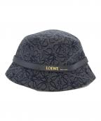 LOEWEロエベ）の古着「アナグラムバケットハット」｜ブラック