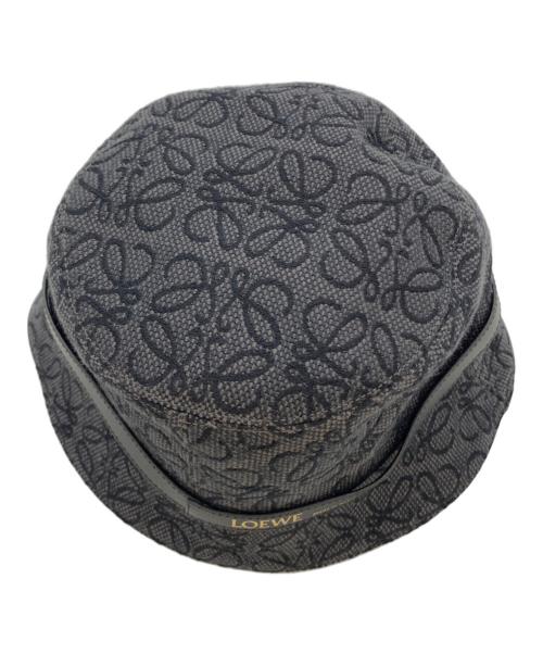 LOEWE（ロエベ）LOEWE (ロエベ) アナグラムバケットハット ブラック サイズ:59cmの古着・服飾アイテム