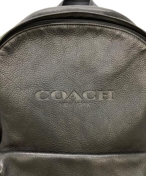 COACH（コーチ）COACH (コーチ) チャールズレザーリュック ブラックの古着・服飾アイテム
