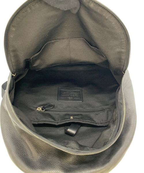 COACH（コーチ）COACH (コーチ) チャールズレザーリュック ブラックの古着・服飾アイテム