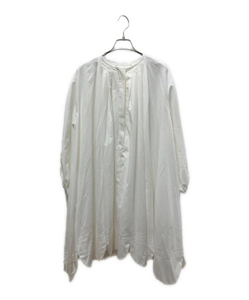 rosy monster（ロージーモンスター）rosy monster (ロージーモンスター) 長袖ワンピース ホワイト サイズ:FREEの古着・服飾アイテム