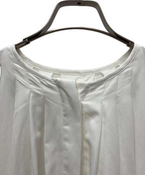 rosy monster（ロージーモンスター）rosy monster (ロージーモンスター) 長袖ワンピース ホワイト サイズ:FREEの古着・服飾アイテム