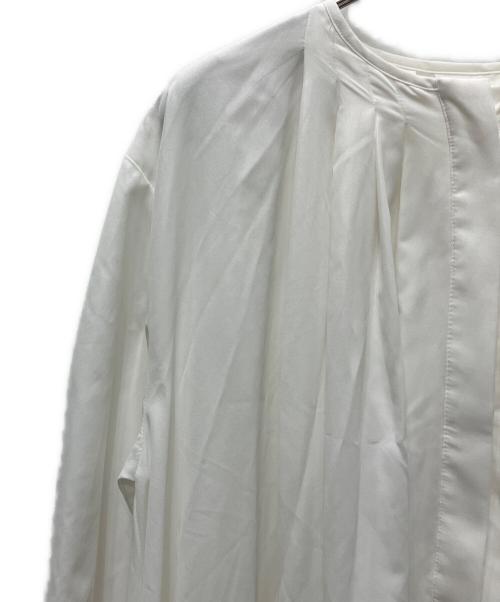 rosy monster（ロージーモンスター）rosy monster (ロージーモンスター) 長袖ワンピース ホワイト サイズ:FREEの古着・服飾アイテム