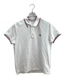 MONCLER（モンクレール）の古着「ポロシャツ」｜ホワイト