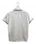 MONCLER (モンクレール) ポロシャツ ホワイト サイズ:L：7000円