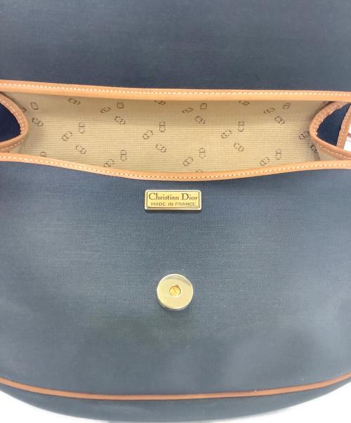 Christian Dior（クリスチャン ディオール）Christian Dior (クリスチャン ディオール) ショルダーバッグ ブラック×ブラウンの古着・服飾アイテム