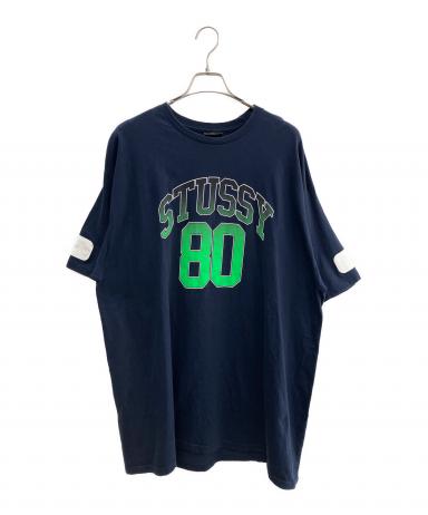 中古・古着通販】stussy (ステューシー) 半袖Tシャツ ネイビー サイズ