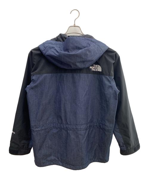 THE NORTH FACE（ザ ノース フェイス）THE NORTH FACE (ザ ノース フェイス) Mountain Light Denim Jacket ブラック×ネイビー サイズ:Lの古着・服飾アイテム