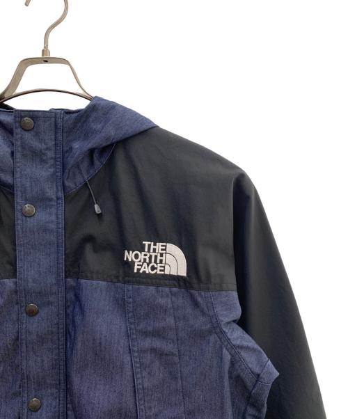 THE NORTH FACE（ザ ノース フェイス）THE NORTH FACE (ザ ノース フェイス) Mountain Light Denim Jacket ブラック×ネイビー サイズ:Lの古着・服飾アイテム