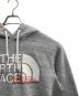 中古・古着 THE NORTH FACE (ザ ノース フェイス) フロントハーフドームフーディ ライトグレー サイズ:L：7000円