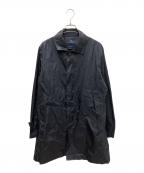 BROOKS BROTHERSブルックスブラザーズ）の古着「BROOKS BROTHERS(ブルックスブラザーズ)ステンカラーコート 56156-31」｜ネイビー