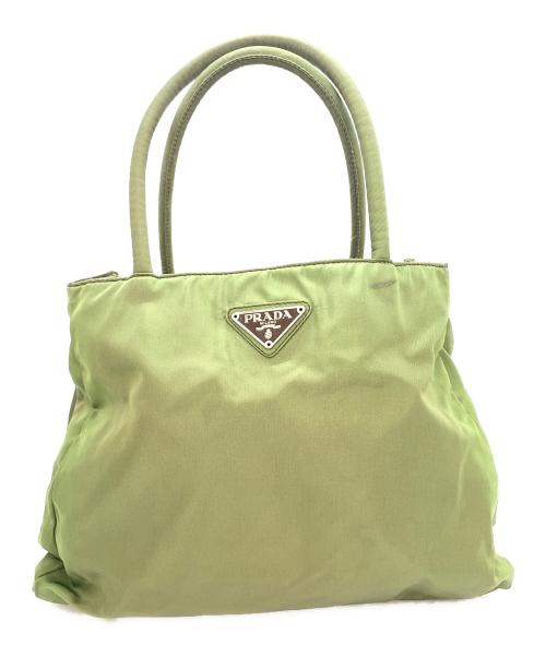 PRADA（プラダ）PRADA (プラダ) ハンドバッグ グリーンの古着・服飾アイテム