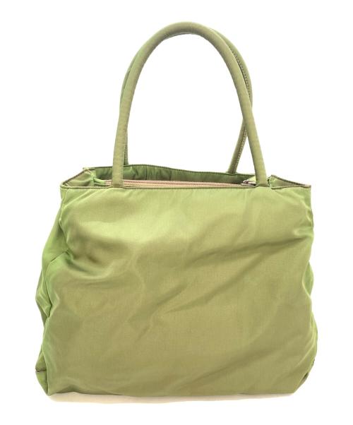 PRADA（プラダ）PRADA (プラダ) ハンドバッグ グリーンの古着・服飾アイテム