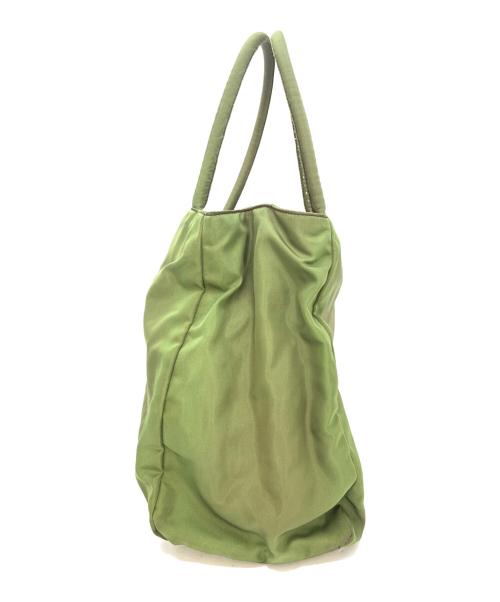 PRADA（プラダ）PRADA (プラダ) ハンドバッグ グリーンの古着・服飾アイテム