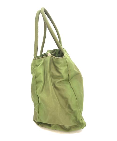 PRADA（プラダ）PRADA (プラダ) ハンドバッグ グリーンの古着・服飾アイテム