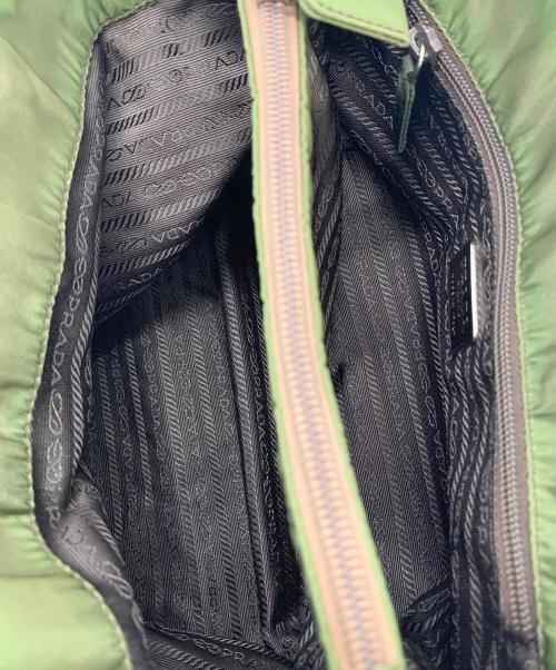 PRADA（プラダ）PRADA (プラダ) ハンドバッグ グリーンの古着・服飾アイテム