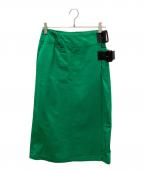 BEAMS BOYビームスボーイ）の古着「チノ キルトスカート」｜グリーン×ブラック