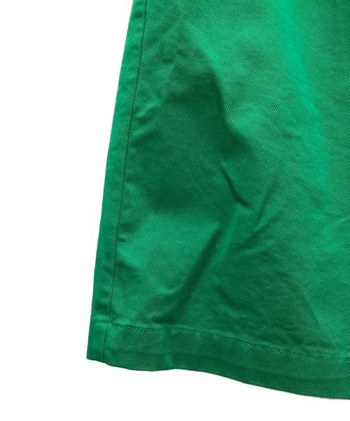 BEAMS BOY（ビームスボーイ）BEAMS BOY (ビームスボーイ) チノ キルトスカート グリーン×ブラック サイズ:不明の古着・服飾アイテム