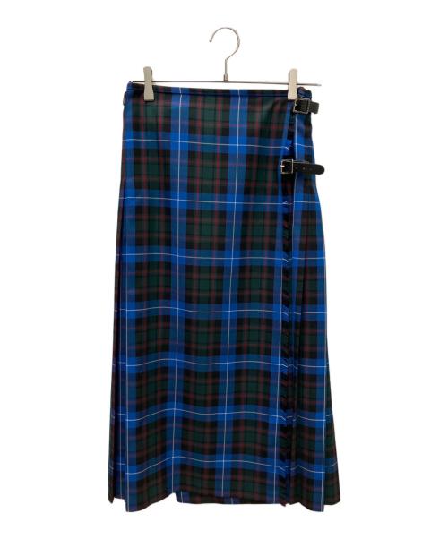 GLEN FYNE（グレンファイン）GLEN FYNE (グレンファイン) チェックスカート ブルー×グリーン サイズ:不明の古着・服飾アイテム