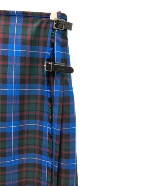 GLEN FYNE（グレンファイン）GLEN FYNE (グレンファイン) チェックスカート ブルー×グリーン サイズ:不明の古着・服飾アイテム