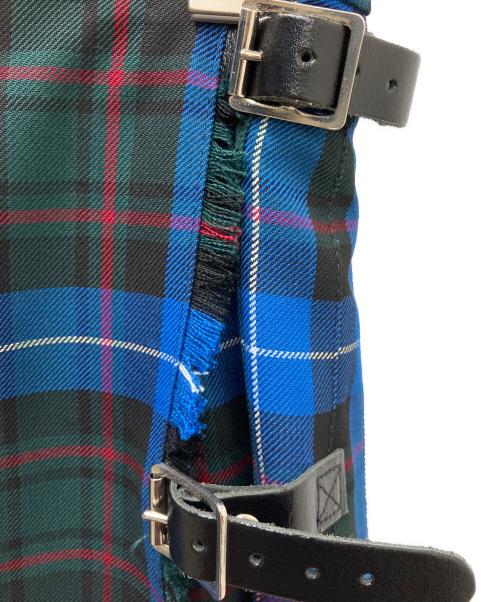 GLEN FYNE（グレンファイン）GLEN FYNE (グレンファイン) チェックスカート ブルー×グリーン サイズ:不明の古着・服飾アイテム