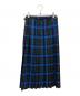 GLEN FYNE (グレンファイン) チェックスカート ブルー×グリーン サイズ:不明：7000円