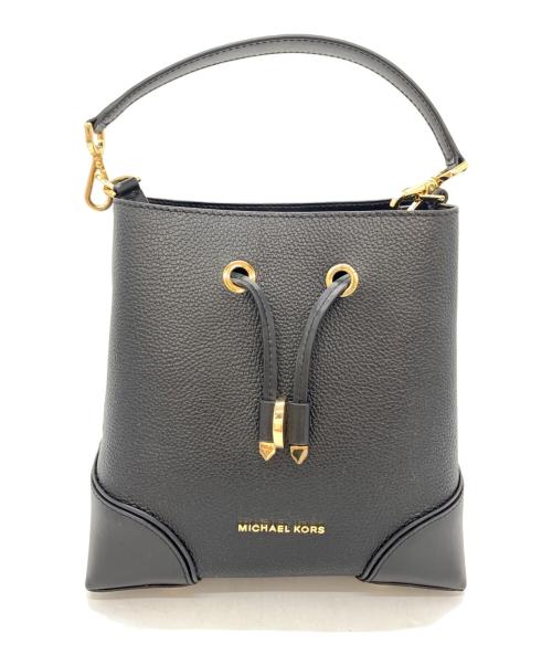 MICHAEL KORS（マイケル・コース）MICHAEL KORS (マイケル・コース) 2WAYバッグ ブラック 未使用品の古着・服飾アイテム