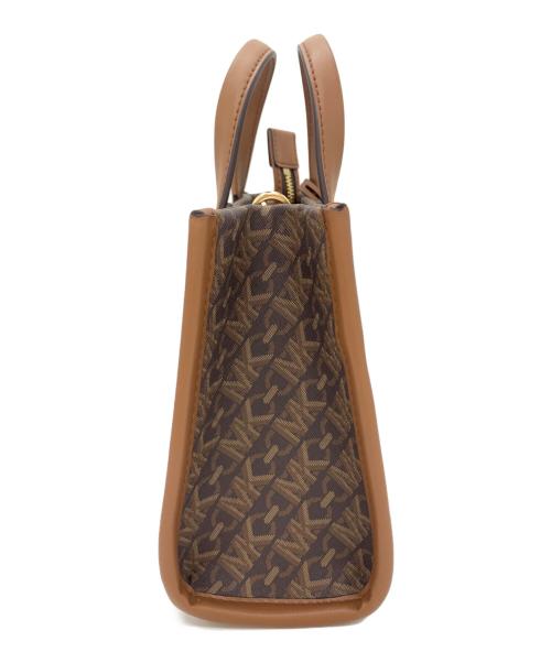MICHAEL KORS（マイケル・コース）MICHAEL KORS (マイケルコース) ハンドバッグ ブラウン 未使用品の古着・服飾アイテム