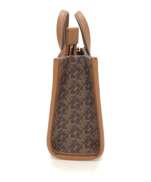 MICHAEL KORS（マイケル・コース）MICHAEL KORS (マイケルコース) ハンドバッグ ブラウン 未使用品の古着・服飾アイテム