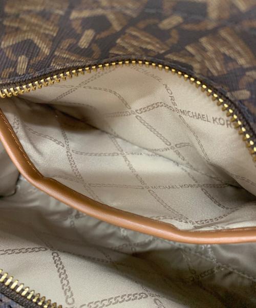 MICHAEL KORS（マイケル・コース）MICHAEL KORS (マイケルコース) ハンドバッグ ブラウン 未使用品の古着・服飾アイテム