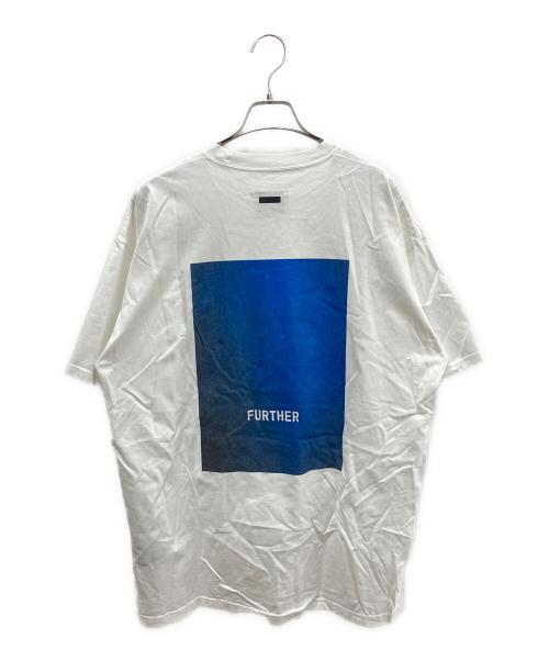 stein（シュタイン）stein (シュタイン) PRINT TEE-FURTHER- ホワイト サイズ:Ｍの古着・服飾アイテム