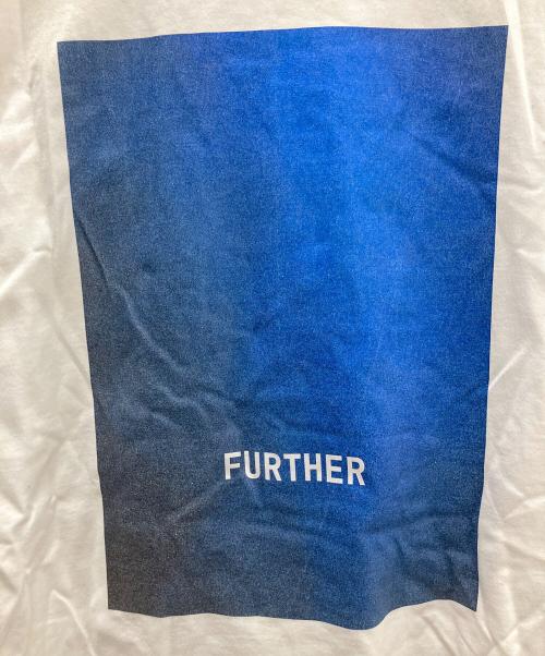 stein（シュタイン）stein (シュタイン) PRINT TEE-FURTHER- ホワイト サイズ:Ｍの古着・服飾アイテム