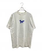 ADER error×maison kitsuneアーダーエラー×メゾンキツネ）の古着「Tシャツ」｜ホワイト