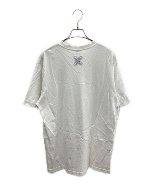 ADER error（アーダーエラー）ADER error (アーダーエラー) maison kitsune (メゾンキツネ) Tシャツ ホワイト サイズ:Ｍの古着・服飾アイテム