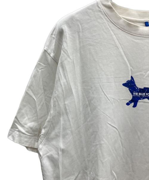 ADER error（アーダーエラー）ADER error (アーダーエラー) maison kitsune (メゾンキツネ) Tシャツ ホワイト サイズ:Ｍの古着・服飾アイテム