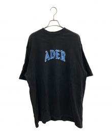 ADER error（アーダーエラー）の古着「Tシャツ」｜ブラック×ブルー