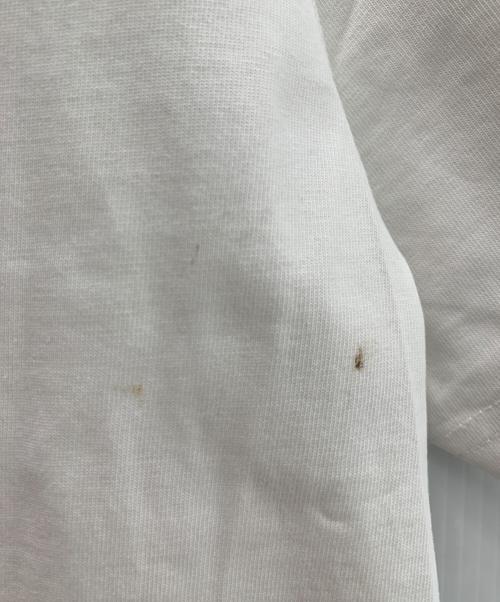 ADER error（アーダーエラー）ADER error (アーダーエラー) MAISON KITSUNE (メゾンキツネ) Tシャツ ホワイト×ブルー サイズ:Ｍの古着・服飾アイテム