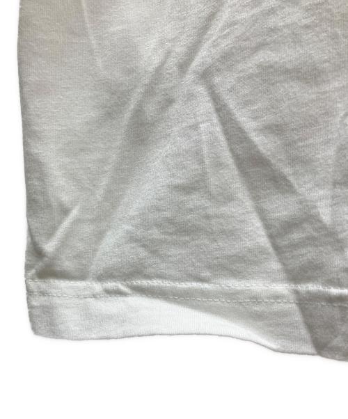 maison kitsune（メゾンキツネ）maison kitsune (メゾンキツネ) Tシャツ ホワイト×グリーン サイズ:XLの古着・服飾アイテム