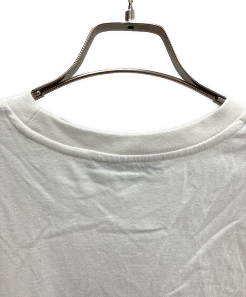 maison kitsune（メゾンキツネ）maison kitsune (メゾンキツネ) Tシャツ ホワイト×グリーン サイズ:XLの古着・服飾アイテム