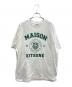 maison kitsune（メゾンキツネ）の古着「Tシャツ」｜ホワイト×グリーン