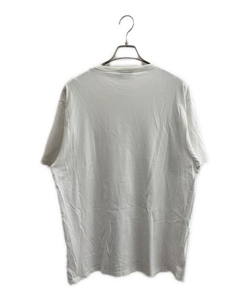 maison kitsune（メゾンキツネ）MAISON KITSUNE (メゾンキツネ) チラックスフォックス パッチ クラシック Tシャツ ホワイト サイズ:XLの古着・服飾アイテム