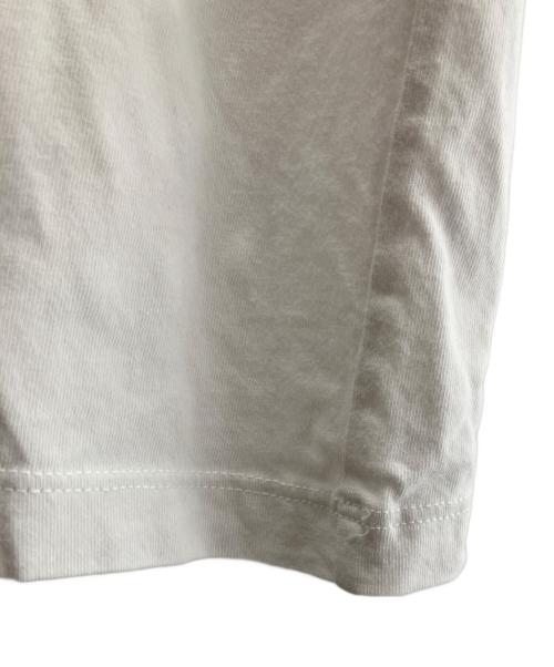 maison kitsune（メゾンキツネ）MAISON KITSUNE (メゾンキツネ) チラックスフォックス パッチ クラシック Tシャツ ホワイト サイズ:XLの古着・服飾アイテム