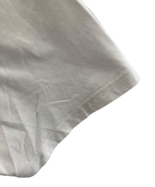 maison kitsune（メゾンキツネ）MAISON KITSUNE (メゾンキツネ) チラックスフォックス パッチ クラシック Tシャツ ホワイト サイズ:XLの古着・服飾アイテム