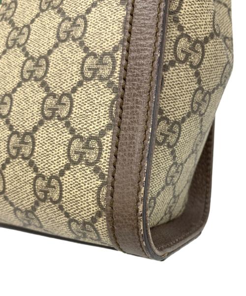 GUCCI（グッチ）GUCCI (グッチ) スモールトップハンドルトートバッグ ブラウンの古着・服飾アイテム