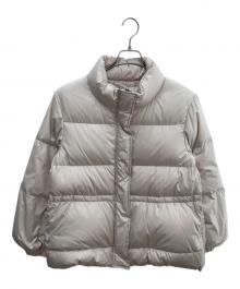 Diagram（ダイアグラム）の古着「ベルテッドダウンジャケット」｜ベージュ