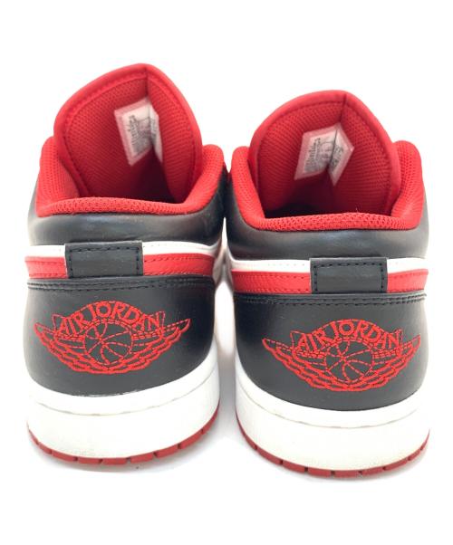 NIKE（ナイキ）NIKE (ナイキ) AIR JORDAN 1 LOW レッド×ホワイト サイズ:26.5の古着・服飾アイテム