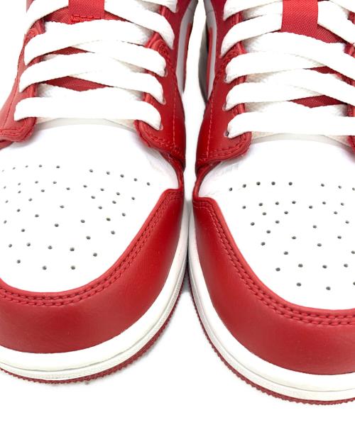 NIKE（ナイキ）NIKE (ナイキ) AIR JORDAN 1 LOW レッド×ホワイト サイズ:26.5の古着・服飾アイテム