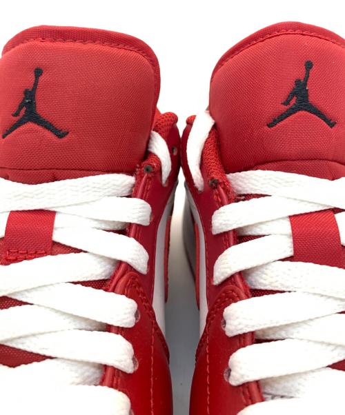 NIKE（ナイキ）NIKE (ナイキ) AIR JORDAN 1 LOW レッド×ホワイト サイズ:26.5の古着・服飾アイテム