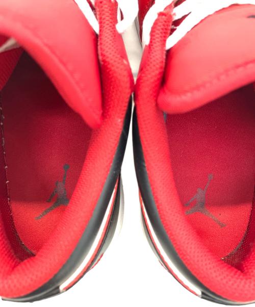 NIKE（ナイキ）NIKE (ナイキ) AIR JORDAN 1 LOW レッド×ホワイト サイズ:26.5の古着・服飾アイテム