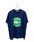 LACOSTEラコステ）の古着「半袖カットソー」｜ネイビー
